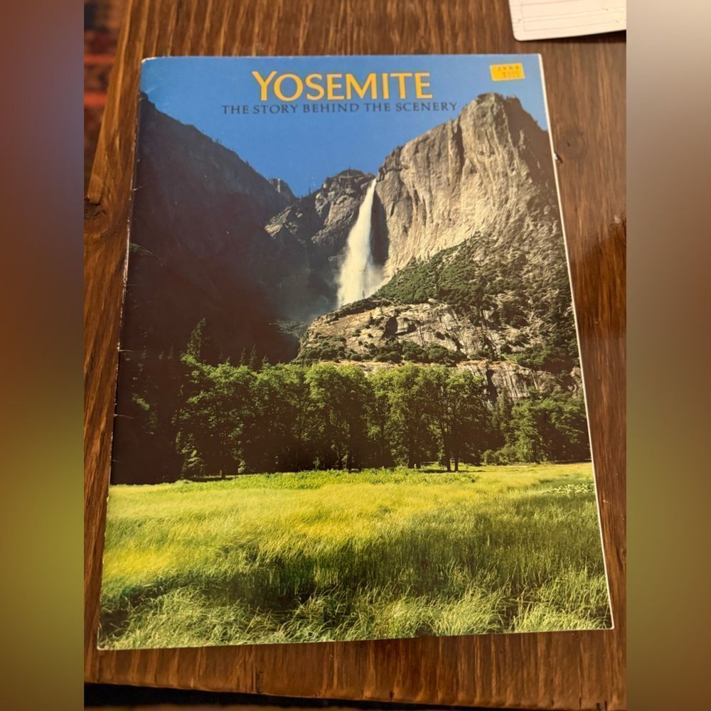 1980 Vintage Yosemite: The Story Behind the Scenery Guidebook